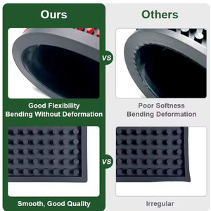 Couleur personnalisée Tapis de bière en PVC écologique Tapis de bar en PVC et silicone Tapis de bière en caoutchouc pour l'Espagne Caperdonich Bunker Hill Breweries - Product Image 4