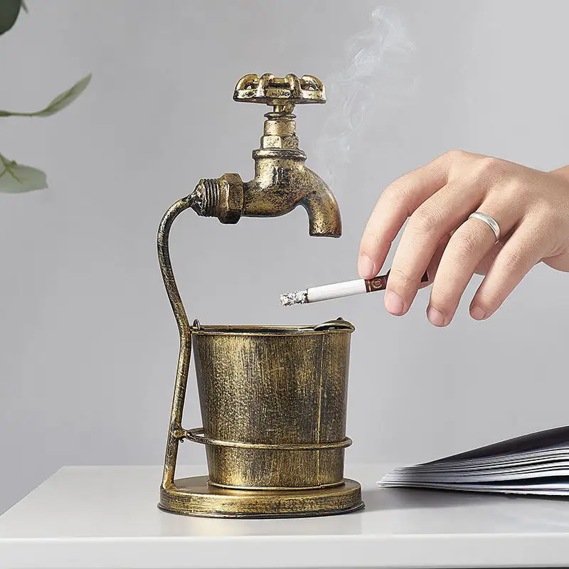 Asbak rokok kreatif gadget cerutu ornamen meja asbak tembakau rokok asbak pemegang hadiah untuk pacar merokok aksesoris
