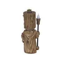 Solaire Jardin Lumière Vintage Résine Torche Solaire Tiki Décor