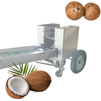 Machine à décortiquer la noix de coco, machine à déchiqueter la noix de coco, déchiqueteuse, broyeur de coque de coco