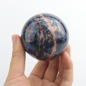 Natural <b>Crystal</b> <b>Ball</b> Sphere Blue Sodalite <b>Crystal</b> Spheres for Healing - Product Image 6