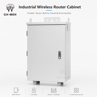 Boîtier de jonction extérieur étanche en tôle thermolaquée, armoire électrique verrouillable en aluminium pour batterie