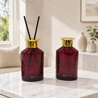 Bouteille en verre vide de 200 ml pour diffuseur à bâtonnets, vente en gros, pour parfum, arôme, désodorisant d'ambiance