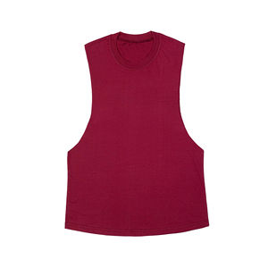 Unisex Summer Loose Breathable Solid Color Sleeveless <b>T</b>-<b>Shirt</b> <b>Men's</b> Casual Street Style Quick Dry Spandex Mesh Printed Design - Product Image 5