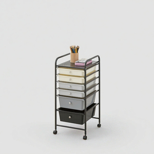 Modern <b>Metal</b> <b>Filing</b> <b>Cabinet</b> with 48 Lockable Drawers- Fireproof & Space-Saving Design for Hotel & Office Use - Product Image 3