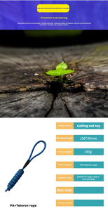 PA Material Pet <b>Rope</b> Tug Stick Durable Chew Toy for Dogs Interactive Training Teething Toy - Product Image 4