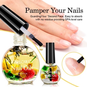 Neue 15ml Maniküre Ernährungs öl getrocknete Blumen Anti-Hangnail Feuchtigkeit spendende Nagel kanten pflege Frucht geschmack 3ml Nagel hautöl - Product Image 3