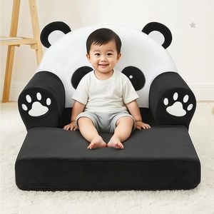 IWM kursi pertama balita imut, kursi berlengan anak-anak, sofa Mini untuk bayi, <span class=keywords><strong>Panda</strong></span>, usia 1 ~ 2.5 tahun - Product Image 5