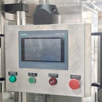 Machine de capsulage automatique à grande capacité LWT à haute efficacité pour seaux en plastique de 20 litres et emballages de boissons, capsuleuse électrique