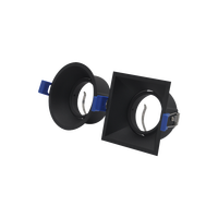 Gu10 ip20 boîtier encastré accessoires d'éclairage boîtier GU10 Downlight montage projecteur