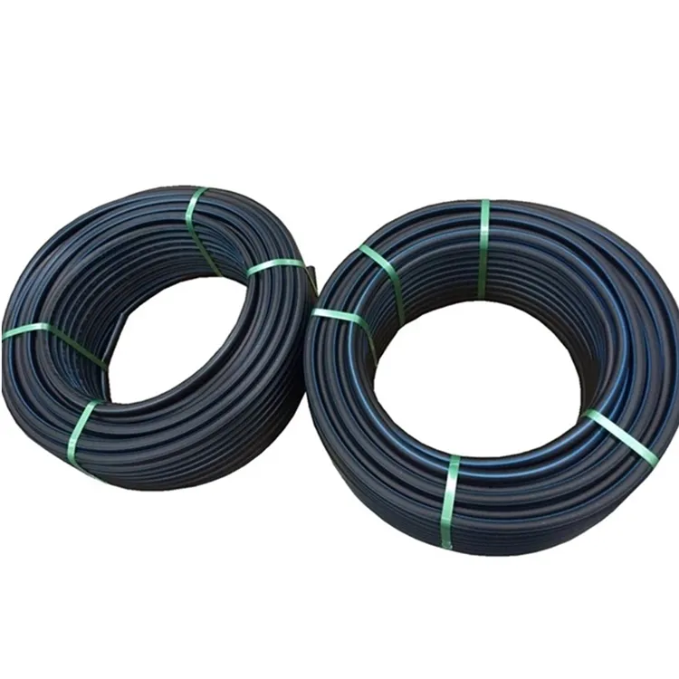 Tubo de irrigação de plástico Pe de grande diâmetro, plástico puro Hdpe, linha de água potável para agricultura de 20-50 mm, 50 mm