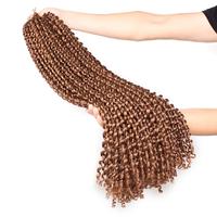 All'ingrosso ricci Afro Jumbo onda d'acqua Dreadlocks lunghi capelli sintetici all'uncinetto extension per la primavera modelli di stile Passion Twist