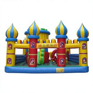 Château gonflable en PVC pour locations commerciales et événements festifs - Product Image 1