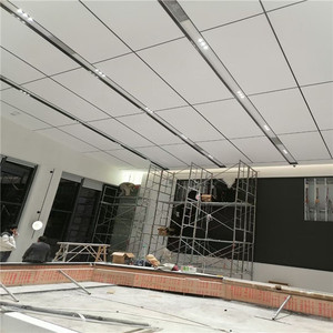 Plafond en placage d'aluminium sur mesure avec formes personnalisables pour la décoration architecturale en métal - Product Image 2