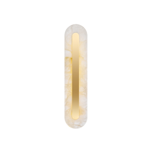 Lampada da Parete LED Moderna in Rame con Sfondo in Marmo di Lusso per Soggiorno, Scale, Corridoio, Camera da Letto, Comodino - Illuminazione di Lusso - Product Image 5