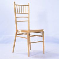 Chaises de banquet empilables en acier doré Chiavari pour hôtels, événements et fêtes - Prix usine
