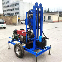 Offre Spéciale – Foreuse Diesel 22 CV, Profondeur 200 m, Mobilité sur Chenilles, Moteur Diesel, pour Puits d'Eau