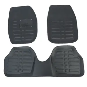 Accesorios profesionales de fábrica de alta calidad para coche, alfombrillas universales de prensa en caliente de cuero para coche, alfombrillas para suelo de coche 3D beneficiosas