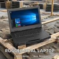Ordinateur portable robuste de 15,6 pouces avec processeur Intel, 32 Go de RAM, 256 Go de stockage, système d'exploitation Windows, Wi-Fi, GPS, pour usage industriel