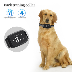 Hot Sale Elektronische <span class=keywords><strong>Anti</strong></span>-<span class=keywords><strong>Bark</strong></span>-Kontrolle Wasserdichtes verstellbares Hunde halsband Shock Vibration Wiederauf lad bares Hunde trainings halsband - Product Image 5