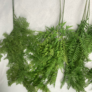 Artificial Fern <b>Leaves</b> 103cm Soft Rubber <b>Wall</b> Hanging Home <b>Decoration</b> Greenery - Product Image 3