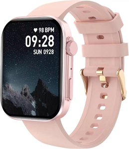 สมาร์ทวอทช์กันน้ำ IP68 เชื่อมต่อได้ในคลิกเดียว สำหรับผู้ชายและผู้หญิง รับสายโทรศัพท์ ติดตามการออกกำลังกาย มีเข็มทิศ รองรับ Android พร้อมผู้ช่วยเสียง AI - Product Image 2