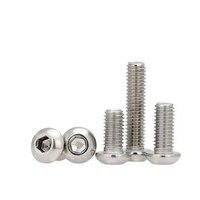 SUPER DUPLEX SS 2205 2507 A286 acier inoxydable noir lisse électrophorèse empreinte croisée hexagone Torx tête bouton vis à métaux