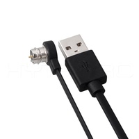 Cable de conexión microusb para sincronización de datos, conector magnético de 2 pines para adaptador de pcb, 90, 180, 360, 540