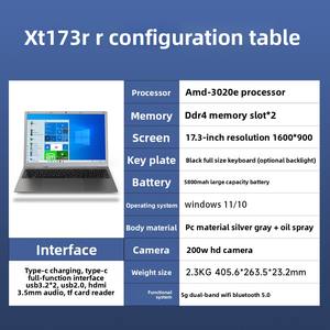 <span class=keywords><strong>Portátiles</strong></span> Económicos de Alta Configuración con Windows 11/10, 8 GB de RAM, 128 GB/256 GB/512 GB SSD, Doble Núcleo, Inalámbricos, en Inglés - Product Image 2