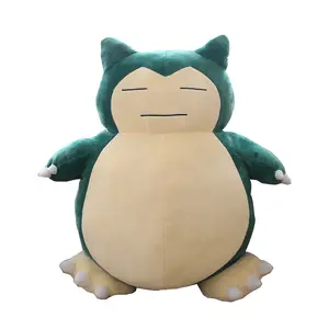 도매 고품질 PP 면 Pokemon 견면 벨벳 장난감 Bulbasaur Snorlax Charmander 견면 벨벳 장난감 횡령 인형 Pokemon 베개