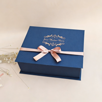 Boîtes personnalisées en or rose avec logo, impression sur carton, emballage de luxe, boîte cadeau, emballage pour cheveux, boîtes pour perruques