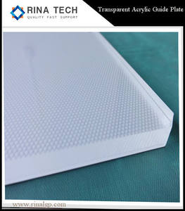 Plaque de guidage de lumière à points laser en acrylique ignifuge Rina Tech, épaisseur 1-10 mm, pour systèmes de panneaux et luminaires suspendus à cordon. - Product Image 6