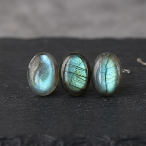 Labradorita Azul Natural de 8mm, Piedras Preciosas Sueltas Facetadas Redondas Tipo Briolette, Certificadas por Terceros, Venta al Por Mayor, Gopika Exports Jewelry - Product Image 1