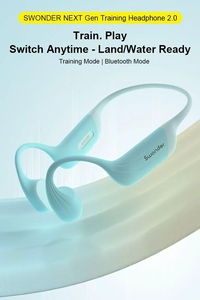 Kit Wireless per Allenamento di Nuoto: Auricolare a Conduzione Ossea Sommergibile + Microfono Walkie-Talkie per Allenamento in Piscina, Cuffie per Studenti e Istruttori - Product Image 2