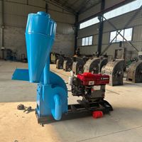 Nouveau broyeur à marteaux automatique haute capacité à économie d'énergie avec moteur pour le broyage des épis de maïs, des tiges, de la paille de riz, des copeaux de bois et de la biomasse