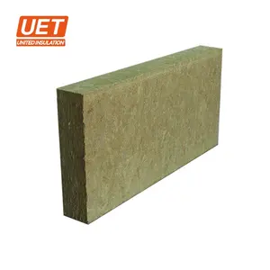 high density thermal insulation sound absorption used for wall external wall thermal insulation rock wool board