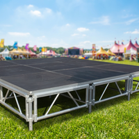 Shengyixin Fabricant Prix Scène d'événement Conception libre Performance Scène Truss Affichage Aluminium Événement Concert Plate-forme de scène