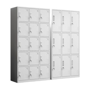 Casiers de rangement métalliques à 6 niveaux, multi-portes avec serrures pour salle de sport, école, dortoir, vestiaire - Product Image 5