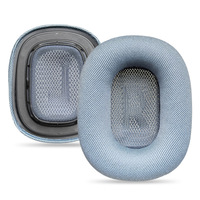 Coussinets d'oreille pour AirPods Max 2 Gen 2, en tissu tricoté doux, coussinets de remplacement pour écouteurs, maille respirante, manchons de protection confortables