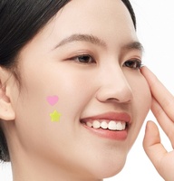 36 Parches/Hoja, Parches para Granos en Forma de Estrella y Corazón, para Maquillaje Facial, Venta al por Mayor, Colores Surtidos