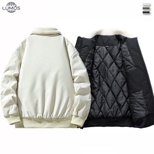 Chaqueta Gruesa de Invierno <span class=keywords><strong>para</strong></span> <span class=keywords><strong>Hombre</strong></span>, Talla Grande 8XL, Cortavientos, Chaqueta Informal de Moda, Color Sólido, Chaqueta Cargo <span class=keywords><strong>para</strong></span> <span class=keywords><strong>Hombre</strong></span>, Talla Grande 4XL - Product Image 2