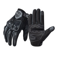 Gants de moto d'été en maille fine respirante, adaptés à toutes les saisons, pour la conduite de motos et les courses ; unisexe, à doigts complets