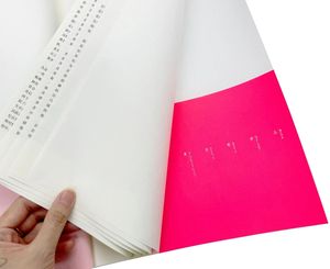 <span class=keywords><strong>Libro</strong></span> con Copertina Morbida Personalizzata Marca SICP, Rilegatura Cucita, Stampa Offset con Pellicola Artistica Speciale Laminata, Goffratura a Caldo - Product Image 5