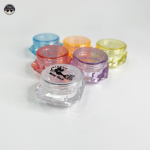 3G 5G Nhựa Kim Cương Kem Hộp Trống Rỗng Mẫu Jar Kim Cương Có Hình Dạng Chai Trong Suốt Long Lanh Nồi - Product Image 3