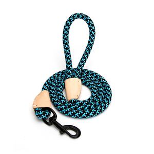 Laisse pour chien en corde : matériau résistant, longueur réglable, poignée ergonomique ; idéale pour les promenades et - Product Image 1