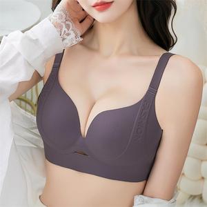 <span class=keywords><strong>Reggiseno</strong></span> senza cuciture push-up taglie forti, a copertura totale, senza ferretto, sottile, confortevole, con coppe massaggianti per seni grandi, <span class=keywords><strong>reggiseno</strong></span> sottile taglia <span class=keywords><strong>D</strong></span>. - Product Image 3