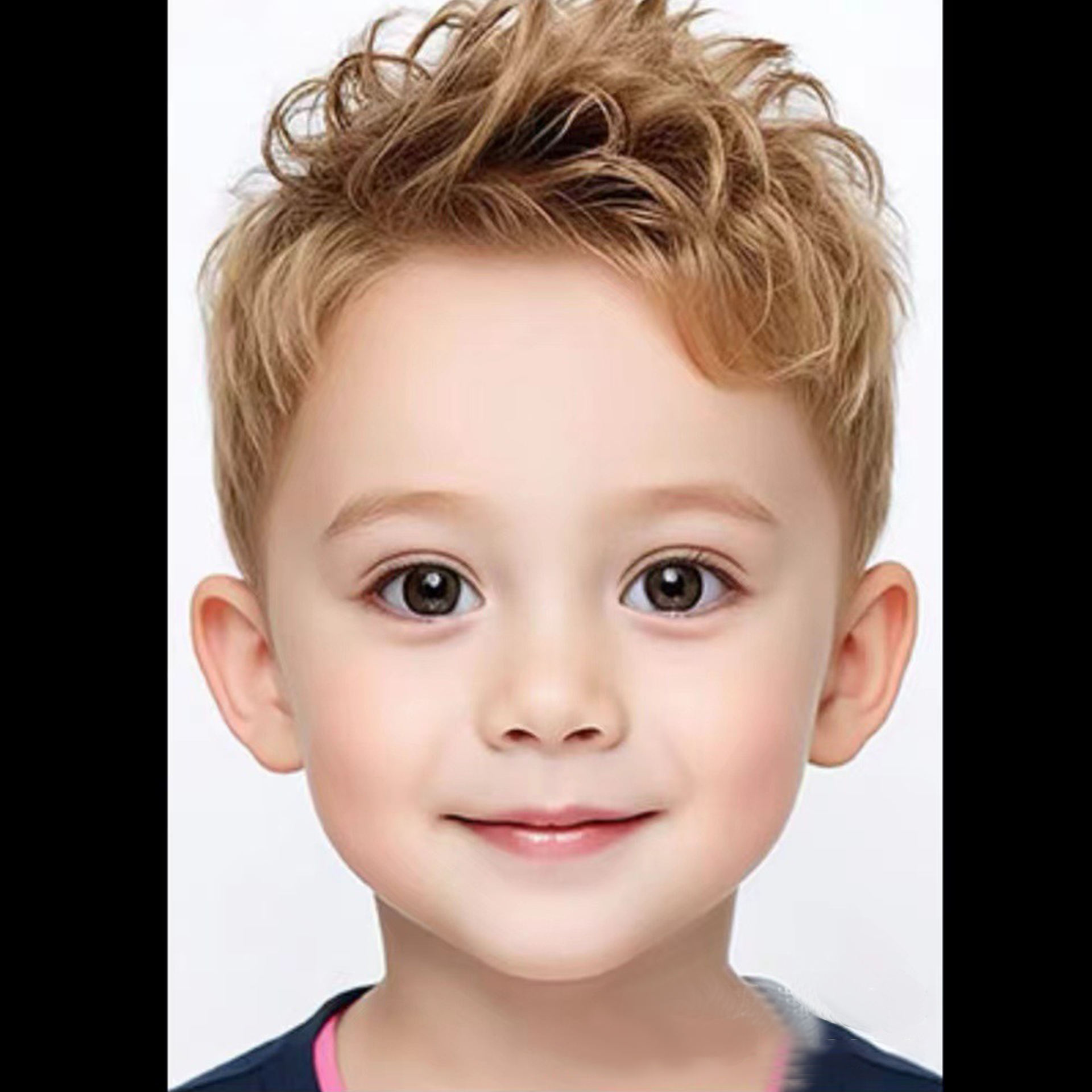 Foreign boy practicing board