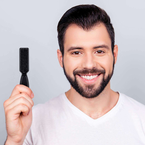 Cepillo quitapelusas de nailon BLISSLIFE con mango de plástico, limpiador de máquinas de cortar pelo multifuncional, estilo moderno - Product Image 4