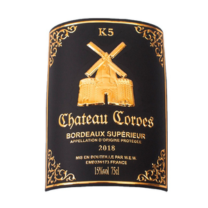 Individuelle Rosa Wein Geprägte Metall-Aufkleber Aluminiumfolie Weinflaschen Verpackungsetiketten Aufkleber - Product Image 5