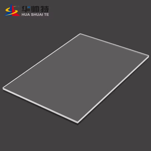HUASHUAITE 8x4 pies 2,5mm PMMA personalizado negro blanco mate claro placa hoja de acrílico para <span class=keywords><strong>techo</strong></span> cielo - Product Image 1